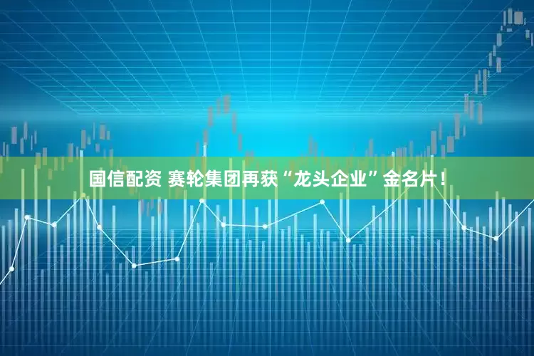 国信配资 赛轮集团再获“龙头企业”金名片！